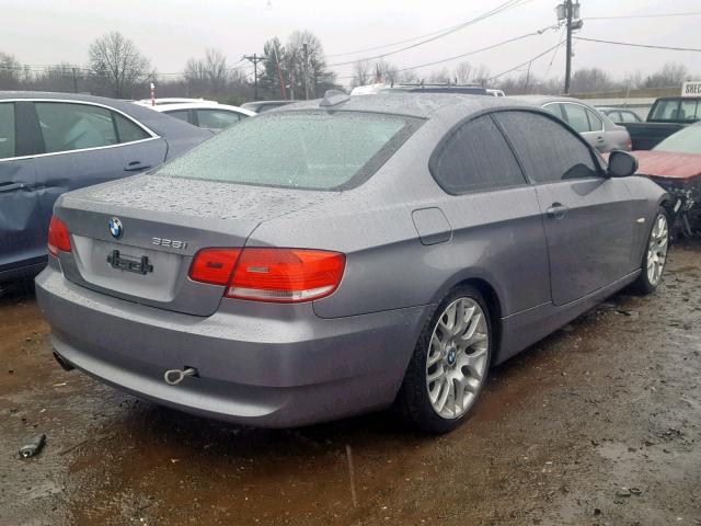 WBAWV1C51APG07655 - 2010 BMW 328 I SULE SILVER photo 4