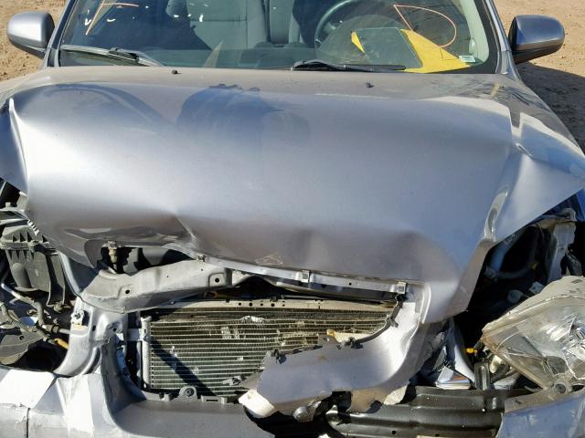 KL1TD56627B065299 - 2007 CHEVROLET AVEO BASE ვერცხლისფერი ფოტო 7