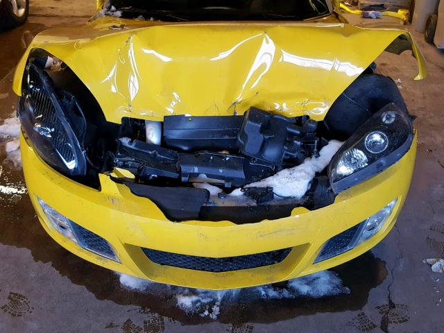 1G8MG35X17Y126927 - 2007 SATURN SKY REDLIN YELLOW photo 7