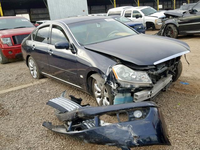 JNKAY01E07M313879 - 2007 INFINITI M35 BASE BLUE photo 1