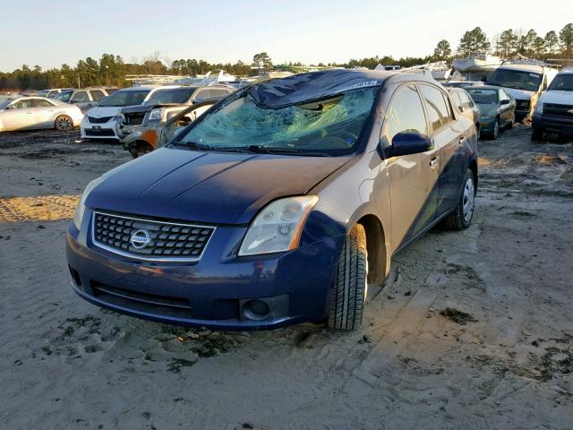 3N1AB61E57L631371 - 2007 NISSAN SENTRA 2.0 BLUE photo 2