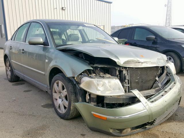 WVWRH63B33P351867 - 2003 VOLKSWAGEN PASSAT GLX 绿色 照片 1