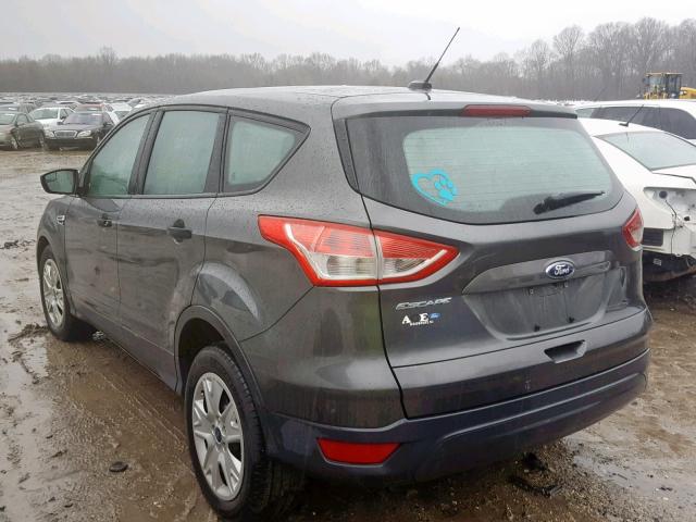 1FMCU0F78GUC49568 - 2016 FORD ESCAPE S GRAY photo 3