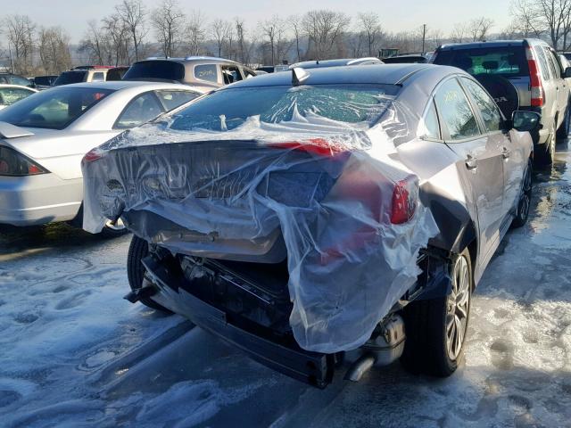 19XFC1F75JE200232 - 2018 HONDA CIVIC EXL GRAY photo 4