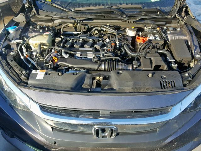 19XFC1F75JE200232 - 2018 HONDA CIVIC EXL GRAY photo 7