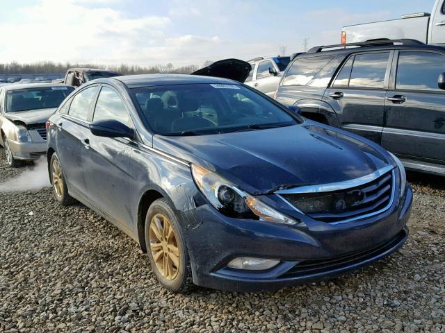 5NPEB4AC6DH633692 - 2013 HYUNDAI SONATA GLS BLUE photo 1