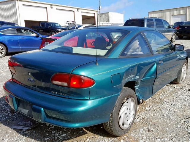 1G1JC1248W7262035 - 1998 CHEVROLET CAVALIER B GREEN photo 9