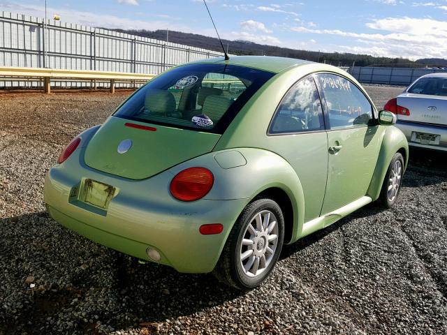 3VWCK31C54M413789 - 2004 VOLKSWAGEN NEW BEETLE Yaşıl foto 4