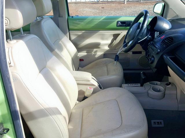 3VWCK31C54M413789 - 2004 VOLKSWAGEN NEW BEETLE Yaşıl foto 5