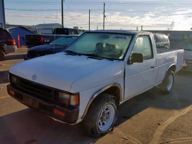 1N6SD11S4PC446435 - 1993 NISSAN TRUCK SHOR WHITE photo 2