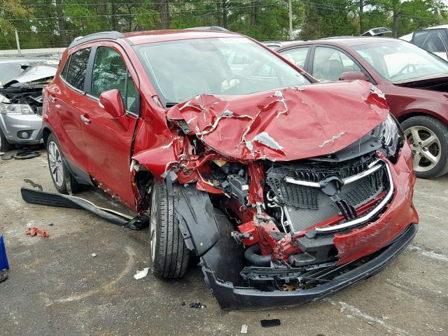 KL4CJASB3JB685450 - 2018 BUICK ENCORE PRE RED photo 1