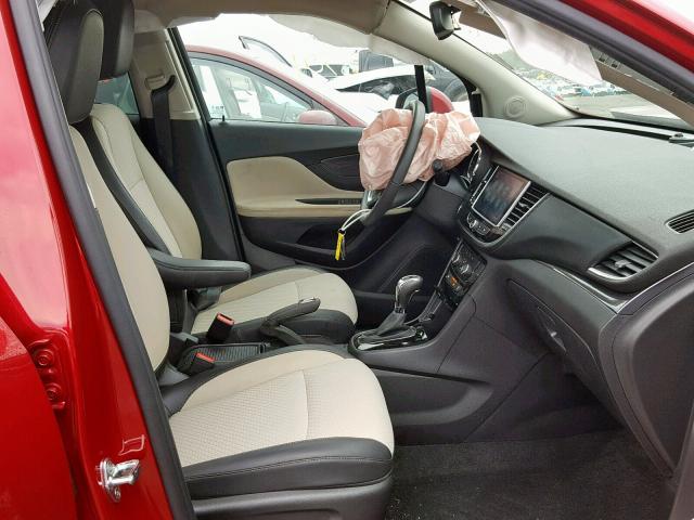 KL4CJASB3JB685450 - 2018 BUICK ENCORE PRE RED photo 5