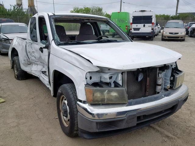 1GCCS198258262178 - 2005 CHEVROLET COLORADO WHITE photo 1