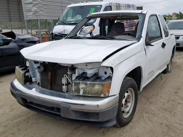 1GCCS198258262178 - 2005 CHEVROLET COLORADO WHITE photo 2