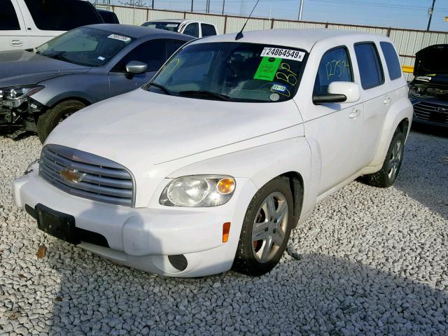 3GNBABFW3BS635570 - 2011 CHEVROLET HHR LT WHITE photo 2