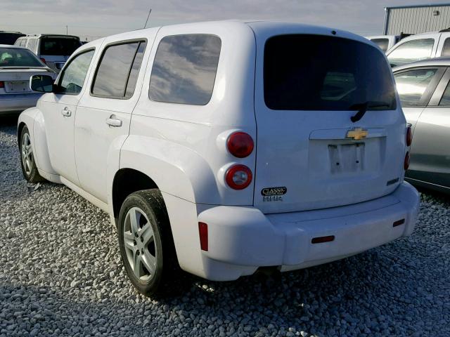 3GNBABFW3BS635570 - 2011 CHEVROLET HHR LT WHITE photo 3