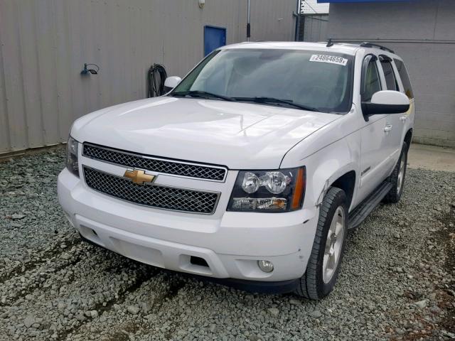 1GNFC13047J338791 - 2007 CHEVROLET TAHOE C150 WHITE photo 2