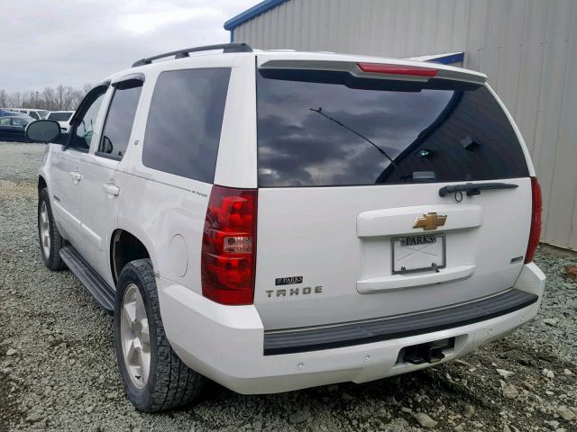 1GNFC13047J338791 - 2007 CHEVROLET TAHOE C150 WHITE photo 3