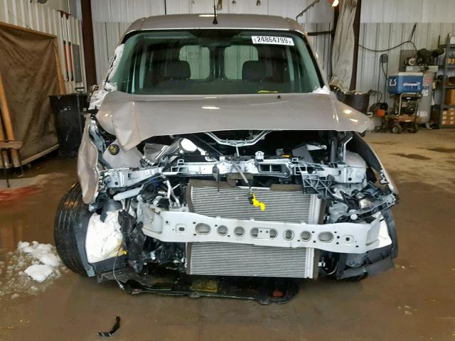 NM0LS7E77H1315337 - 2017 FORD TRANSIT CO GRAY photo 9