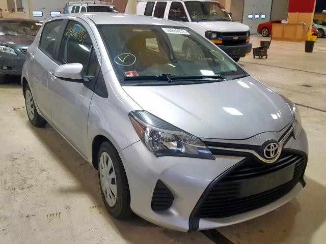 VNKKTUD30GA069648 - 2016 TOYOTA YARIS L SILVER photo 1