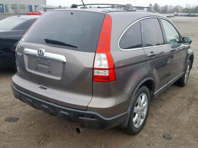 5J6RE38789L018134 - 2009 HONDA CR-V EXL GRAY photo 4