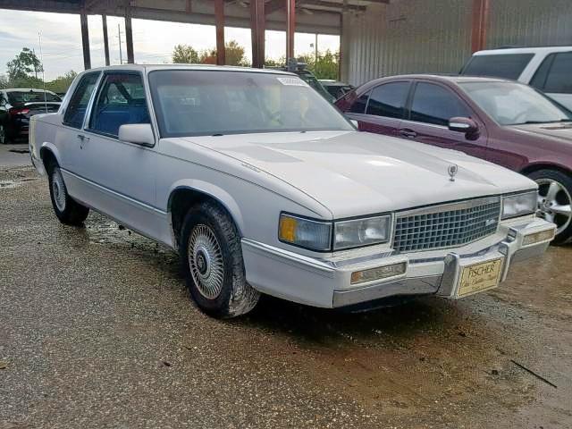 1G6CD1330L4321243 - 1990 CADILLAC DEVILLE SILVER photo 1