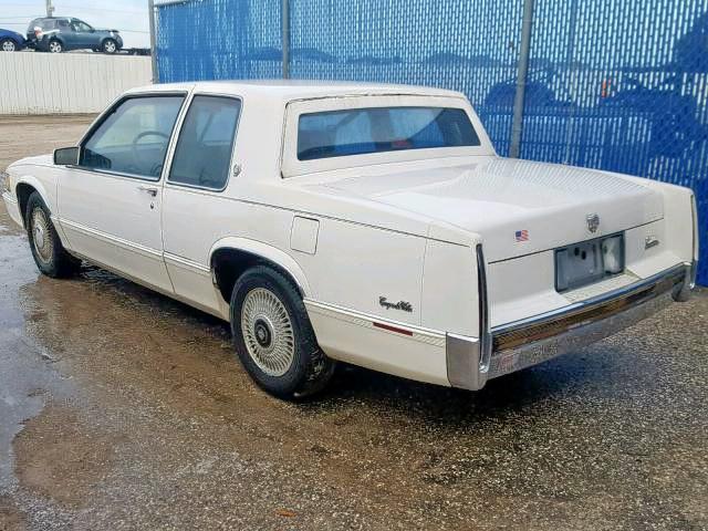 1G6CD1330L4321243 - 1990 CADILLAC DEVILLE SILVER photo 3