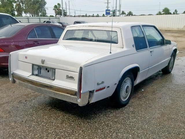 1G6CD1330L4321243 - 1990 CADILLAC DEVILLE SILVER photo 4