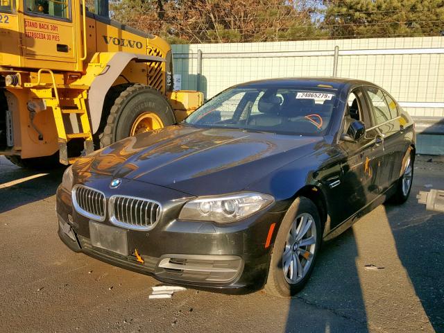 WBA5A7C50ED615826 - 2014 BMW 528 XI BLACK photo 2