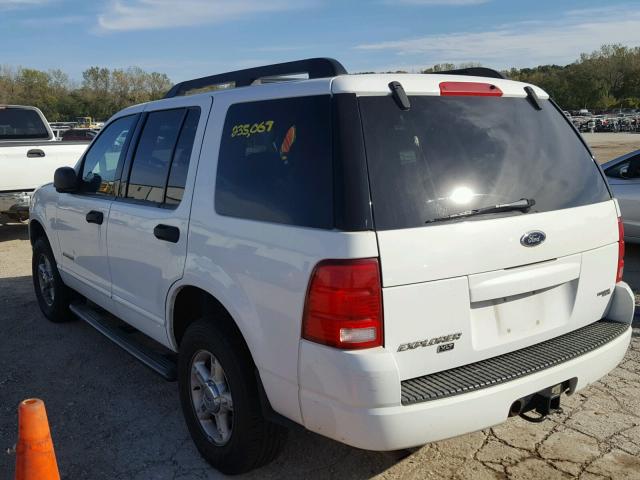 1FMZU73K15ZA17440 - 2005 FORD EXPLORER X Սպիտակ լուսանկար 3