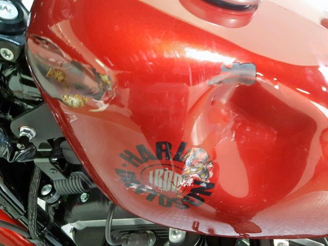 1HD4LE213KC414420 - 2019 HARLEY-DAVIDSON XL883 N RED photo 17