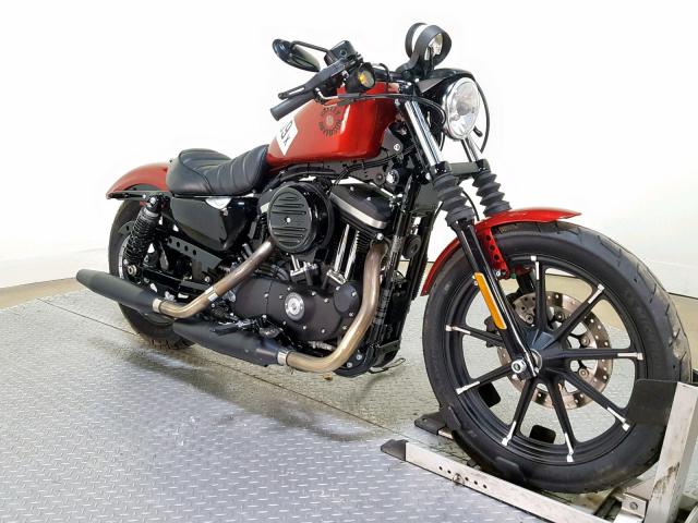 1HD4LE213KC414420 - 2019 HARLEY-DAVIDSON XL883 N RED photo 2