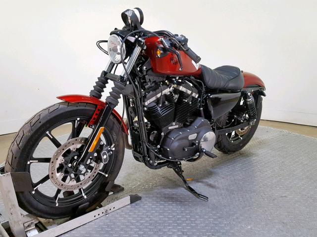 1HD4LE213KC414420 - 2019 HARLEY-DAVIDSON XL883 N RED photo 4