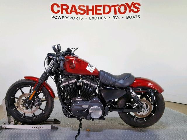 1HD4LE213KC414420 - 2019 HARLEY-DAVIDSON XL883 N RED photo 5