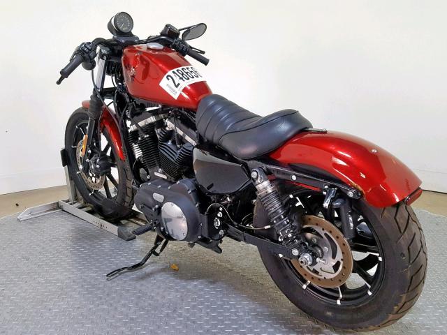 1HD4LE213KC414420 - 2019 HARLEY-DAVIDSON XL883 N RED photo 6