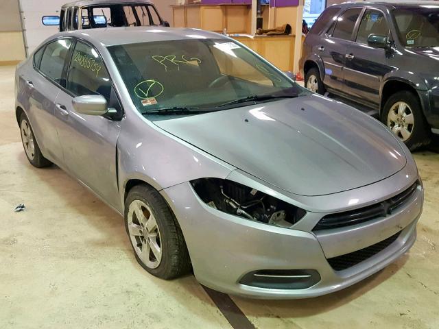 1C3CDFBB5GD728083 - 2016 DODGE DART SXT GRAY photo 1