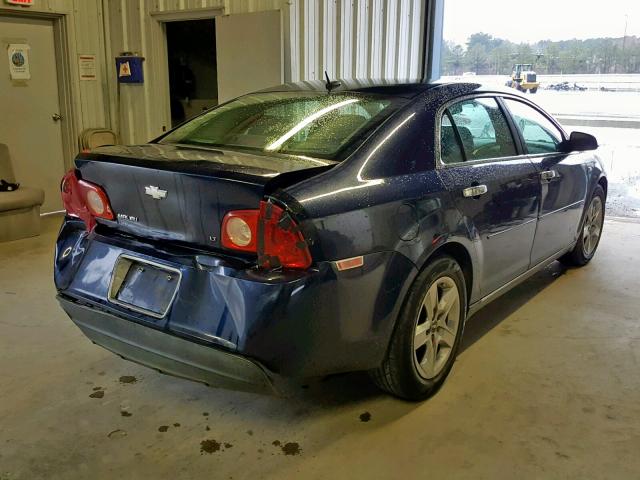 1G1ZH57B98F296321 - 2008 CHEVROLET MALIBU 1LT 蓝色 照片 4