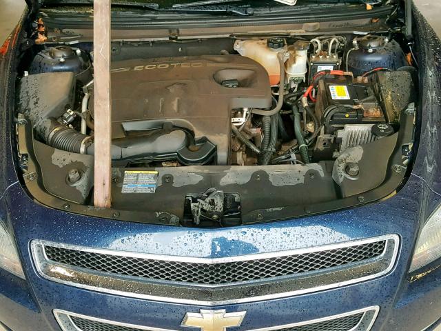 1G1ZH57B98F296321 - 2008 CHEVROLET MALIBU 1LT 蓝色 照片 7