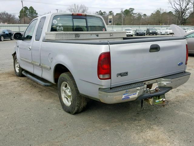 1FTDX17W6VNC16975 - 1997 FORD F150 SILVER photo 3
