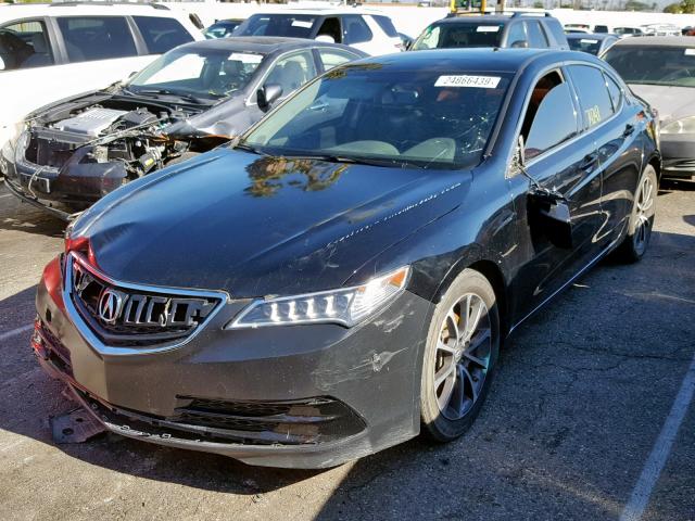 19UUB2F34GA000694 - 2016 ACURA TLX BLACK photo 2