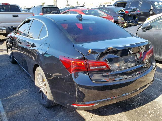 19UUB2F34GA000694 - 2016 ACURA TLX BLACK photo 3