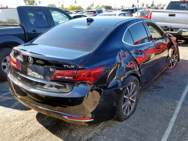 19UUB2F34GA000694 - 2016 ACURA TLX BLACK photo 4