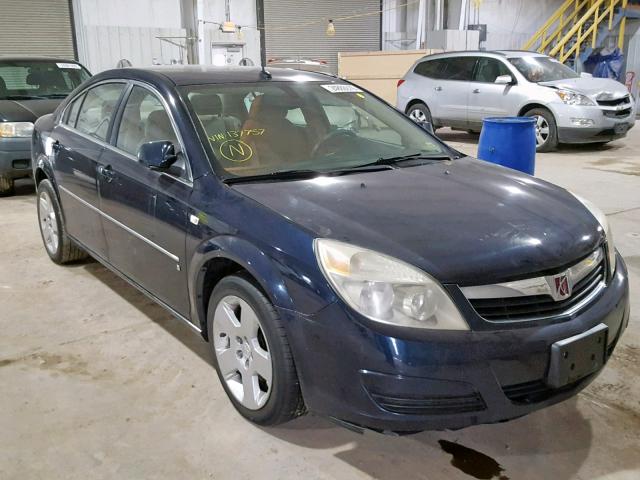 1G8ZS57N37F137757 - 2007 SATURN AURA XE BLUE photo 1