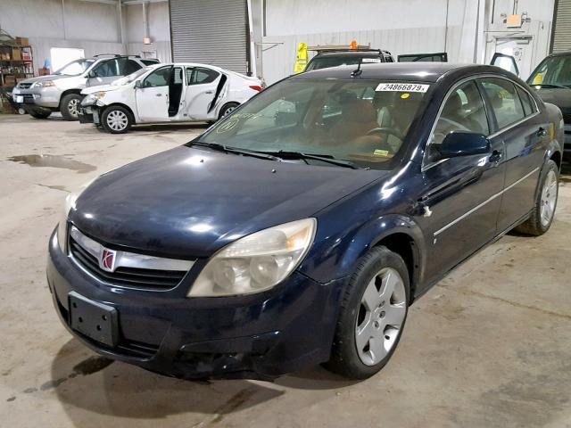 1G8ZS57N37F137757 - 2007 SATURN AURA XE BLUE photo 2