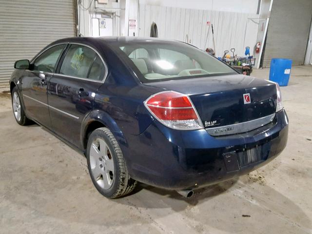 1G8ZS57N37F137757 - 2007 SATURN AURA XE BLUE photo 3