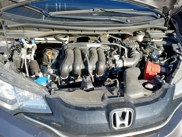 3HGGK5G77HM703386 - 2017 HONDA FIT EX GRAY photo 7