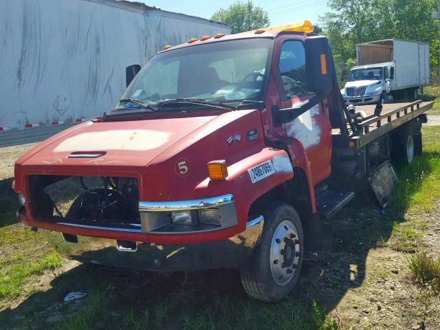 1GBE5C1226F401844 - 2006 CHEVROLET C5500 C5C0 RED photo 2