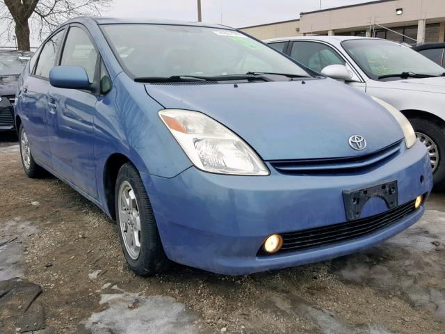 JTDKB20U140075183 - 2004 TOYOTA PRIUS BLUE photo 1