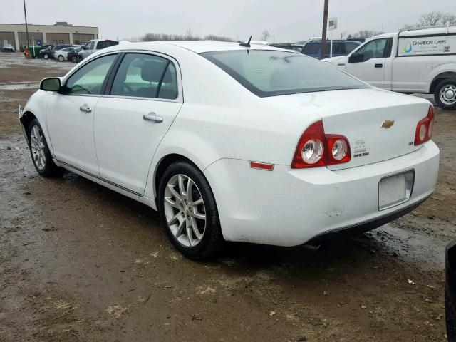 1G1ZK57B79F182773 - 2009 CHEVROLET MALIBU LTZ WHITE photo 3