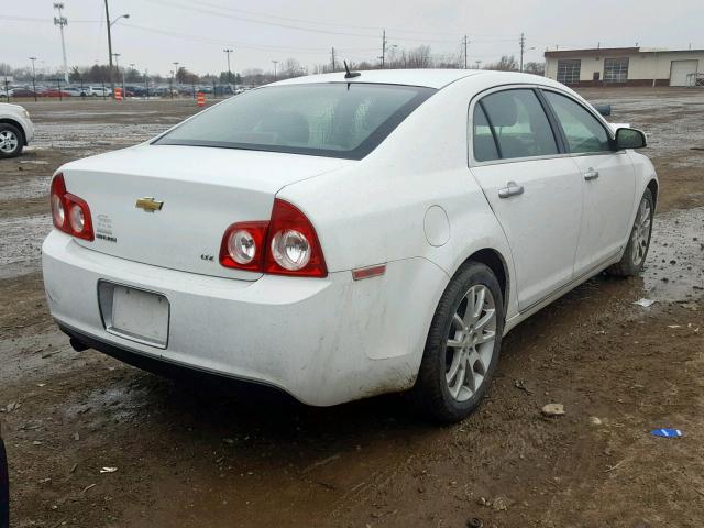 1G1ZK57B79F182773 - 2009 CHEVROLET MALIBU LTZ WHITE photo 4